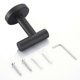 thumbnail image 1 of Matte Black Towel Hook Robe Hanger Holder Stainless Steel Wall Mounted On The Wall Rustproof Decoration Bathroom Accessories, 1 of 10