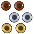 thumbnail image 3 of 3 Pairs Bundle of Metallic Glass Eyes, 3 of 7