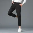 thumbnail image 2 of Pantalones drapeados de trabajo de sastrería social para hombres Trajes de oficina para hombres Pantalones Ropa formal de negocios fluida Vestido de lujo Clásico Verano 2024, 2 of 5