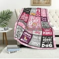 thumbnail image 2 of Yibo Best Veterinarian Gifts Blanket Flannel Soft and Comfortable Anti-static Bed Sofa Blanket, 2 of 7