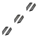 thumbnail image 2 of Scienceny 1 par de rejillas de ventilación de ABS para coche, repuesto elegante Universal antioxidante, actualización modificada, pieza Type1 NO1, 2 of 6