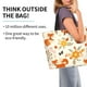 thumbnail image 2 of Disketp Flower Fox Bolsa Tote Estampada para Mujer, Bolso de Hombro y de Mano para Compras y Viajes, 2 of 8