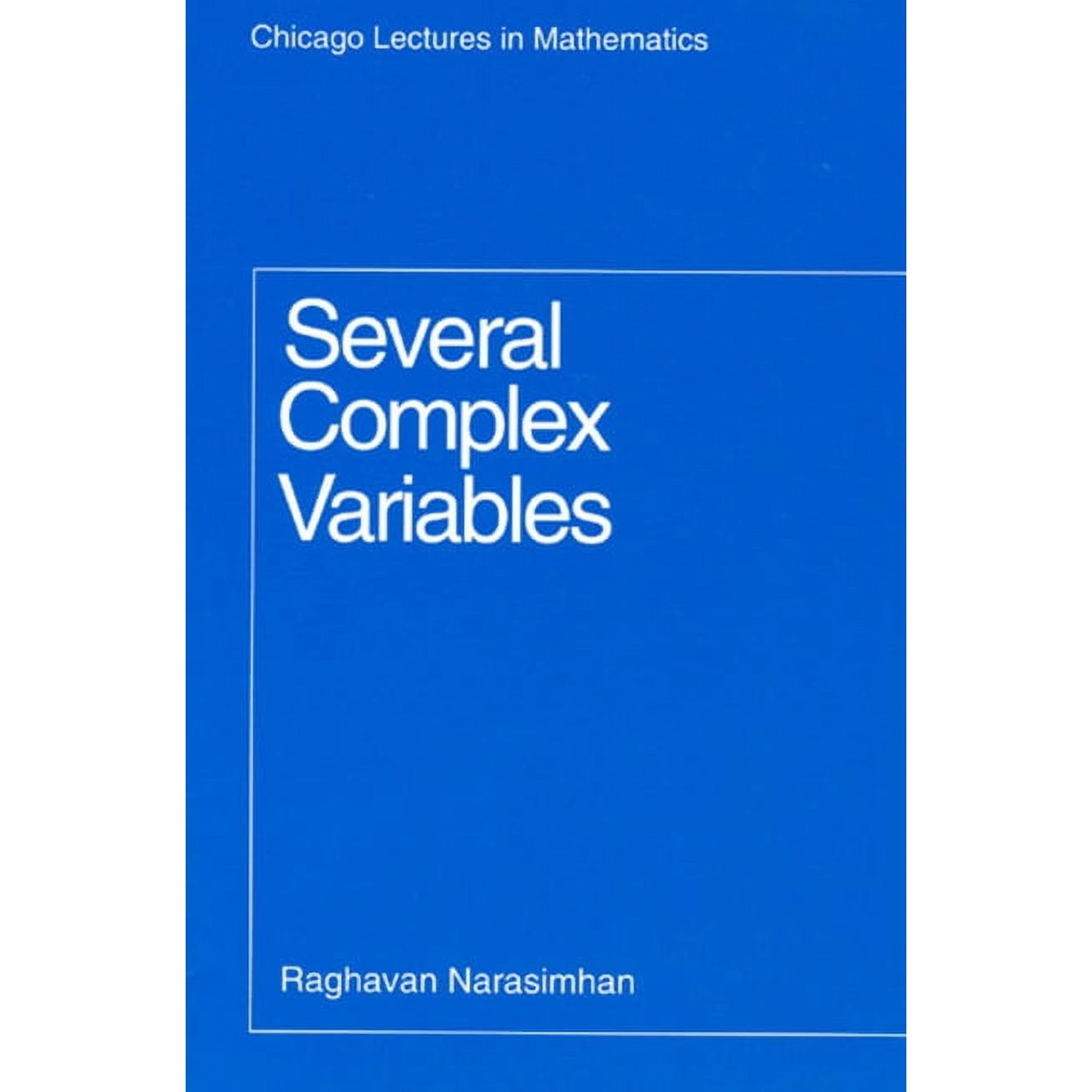 Chicago Lectures in Mathematics: Several Complex Variables (Paperback)