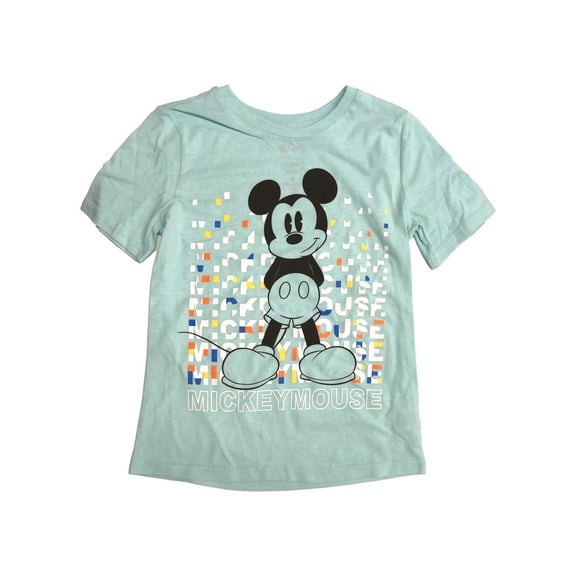 Jumping Beans Disney Boys Blue Short Sleeve Mickey Mouse T-Shirt Tee Shirt 5