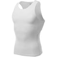 thumbnail image 3 of Lainin Mens Cool Dry Fit Sleeveless Compression Tank Top Sportwear Vest, 3 of 14