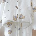 thumbnail image 4 of NOLDARES Toddler Boys Pajamas 2 Pieces Long Sleeve Top and Pants Set Cotton Print Pjs Sleepwear Jammies Fall Winter 6-12 Months 12-24 Months 2t 3t 4t 5t 6t 7t 8t 9t Children,Coffee,4-5 Y, 4 of 4