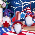 thumbnail image 3 of Día de la Independencia, gnomos brillantes, juguete, adorno de gnomo de escritorio, decoración de fiesta en casa, 3 of 9