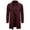 Wine, variant on WREESH Fashion Cardigan Men's Casual Top Round Knit Sweater Casual Top Long Sleeved Jacket Coat Gray