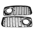 thumbnail image 1 of Fog Light Grilles  Fog Light Lamp Grilles  Bumper Fog Light Grilles  Fog Light Grille Replacement  Car Modification Tool 2Pcs Car Fog Light Grilles Replacement With Electroplated, 1 of 8