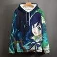 thumbnail image 4 of Genshin Impact Unisex Adult Hoodie Casual Hooded Sweatshirt Pullover Novelty 3D Printed Sweater Jacket L, 4 of 8