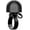 Black/Black, variant on Spurcycle Compact Bell - 22.2mm, Black/Orange