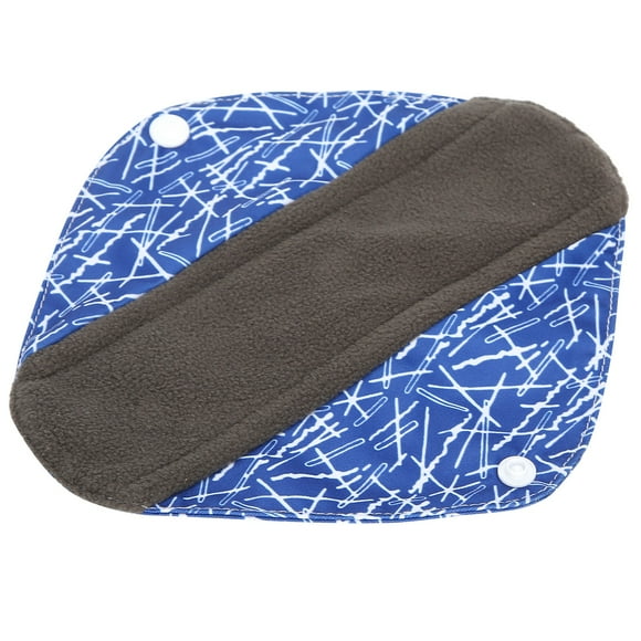 Almohadilla Menstrual NikouMX Carbón de Bambú Lavable a Prueba de Fugas