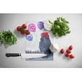 thumbnail image 2 of Carolines Treasures PPP3151LCB Poodle Totally Chic Glass Cutting Board - Large, 2 of 2