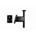 thumbnail image 1 of Panther Boat Anchor System Mounting Bracket KPSQ50B Transom Mount; Mounts Panther King Pin Shallow Water Anchor; 2-1/2 Inch Setback; Powder Coated; Black; With Mounting Hardware, 1 of 5