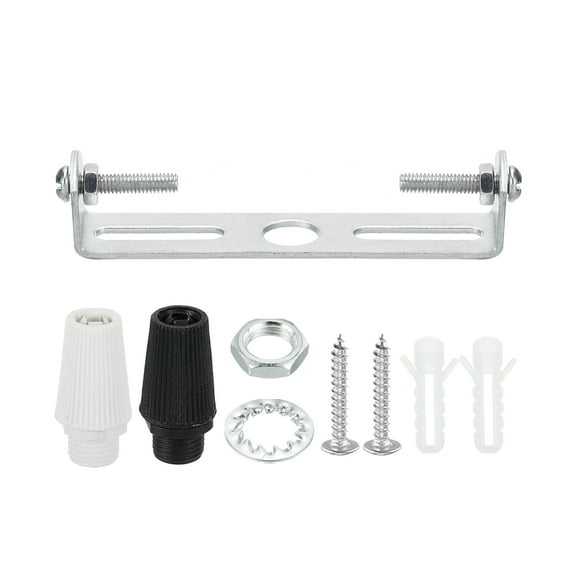 Uxcell Ceiling Light Plate Kit, Light Fixture Mounting Bracket Plate Crossbar 80mm 1