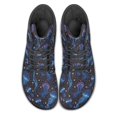 thumbnail image 4 of Wismoutput Jellyfish Pattern Barefoot Shoes Leather Sneakers for Men Boys Easy to Maintain Water-Resistant Comfortable Walking Shoes, 4 of 7