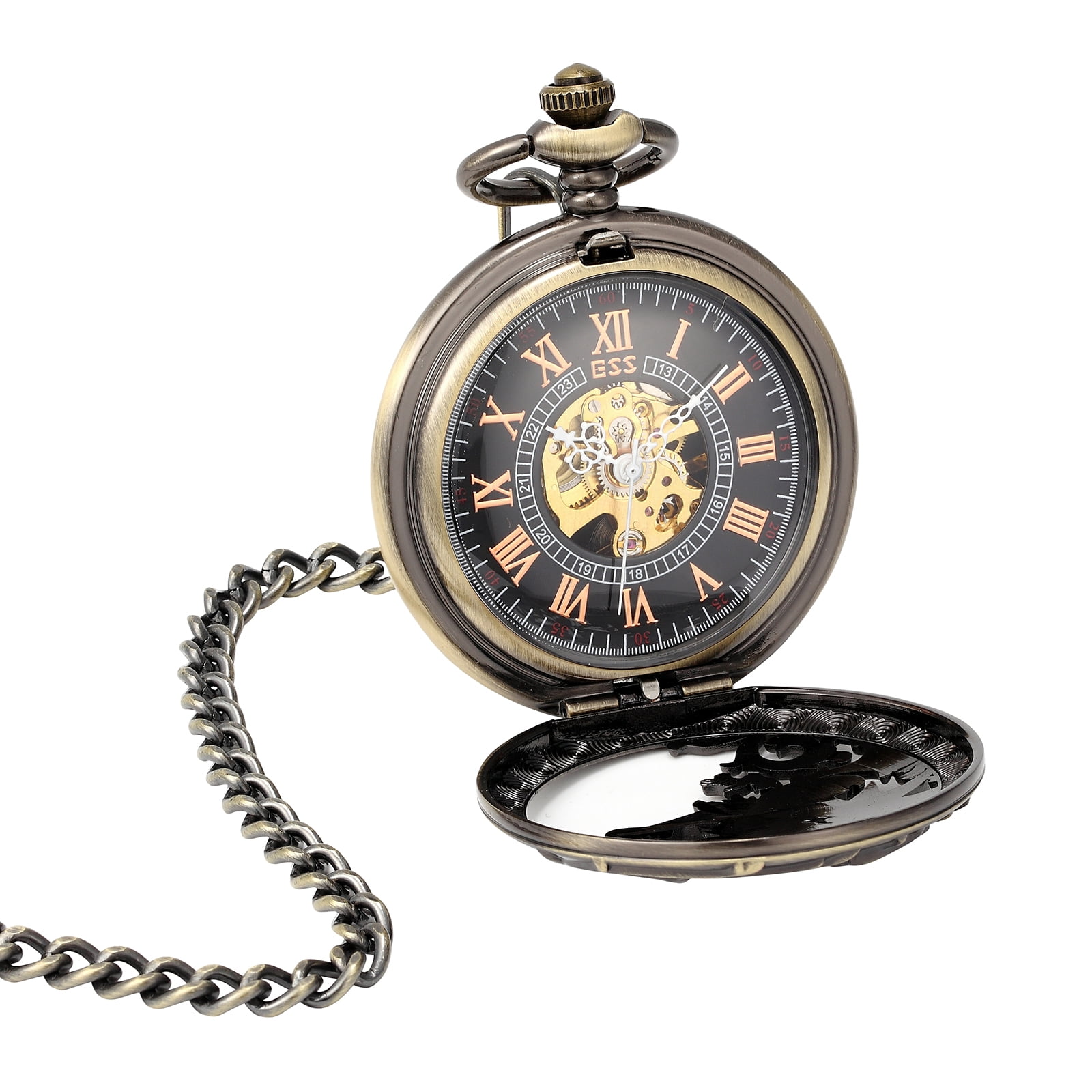 Antique Bronze Mechanical Pocket Watch with Dragon Oman Ubuy