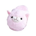 thumbnail image 6 of segolike Cartoon Alpaca Slippers House Shoes Household Slip on Slippers Winter Warm Slipper for Couples Valentines Day Gifts Pink, 6 of 9