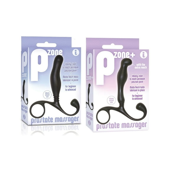 Bundle of P Zone Prostate Massager and Icon Brands P Zone  Prostate Massager