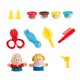 thumbnail image 4 of Juego de corte de pelo con arcilla de colores para barbería, juguetes divertidos y reutilizables para fiestas de aprendizaje temprano. Medio, 4 of 9