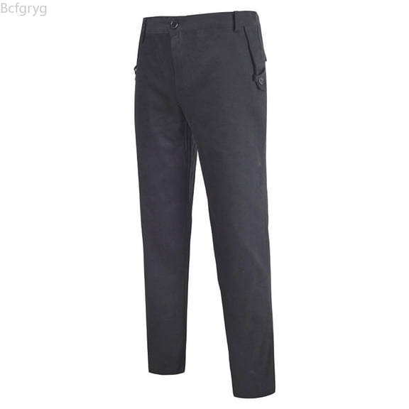 Bcfgryg Men's Straight Slim Fit Pants Ultra Stretch Casual Pants For Men Spring Trousers Men’s Casual Pants Black 29