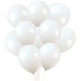 thumbnail image 1 of Latex Balloons, 100-Pack, 12-Inch, White Balloons, 1 of 5