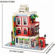'The Corner Store Emporium' Modular Building Blocks Set an Urban Architect's Dream Brick Building Kit