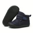 thumbnail image 3 of LNGOOR Bottes de Randonnée Unisexes pour Garçons et Tout-Petits - Bottes d'Hiver Mi-Hautes pour la Neige avec Doublure en Molleton, Fermeture à Sangle Ajustable, Semelle TPR Antidérapante - Chaudes, Confortables et en Tissu Durable, 3 of 7