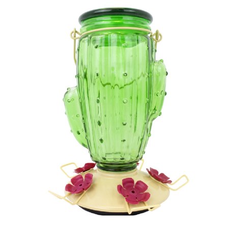 Perky-Pet 9111-2 Nectar Top-Fill Bird Feeder, Glass/Plastic, 32 Ounce, Pack of 2