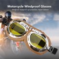 thumbnail image 4 of Gafas de Motocicleta a Prueba de Polvo Antivaho a Prueba de  Resistentes a Impactos Gafas de Montar Vintage para Montañismo Ciclismo y Senderismo ANGGREK  Otros, 4 of 8