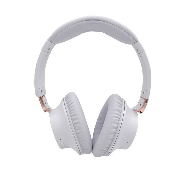 Auriculares con cancelación activa de ruido Auriculares Bluetooth con micrófono Auriculares inalámbricos de graves profundos sobre la oreja, cómodas almohadillas de proteína Ormromra 2033150-2