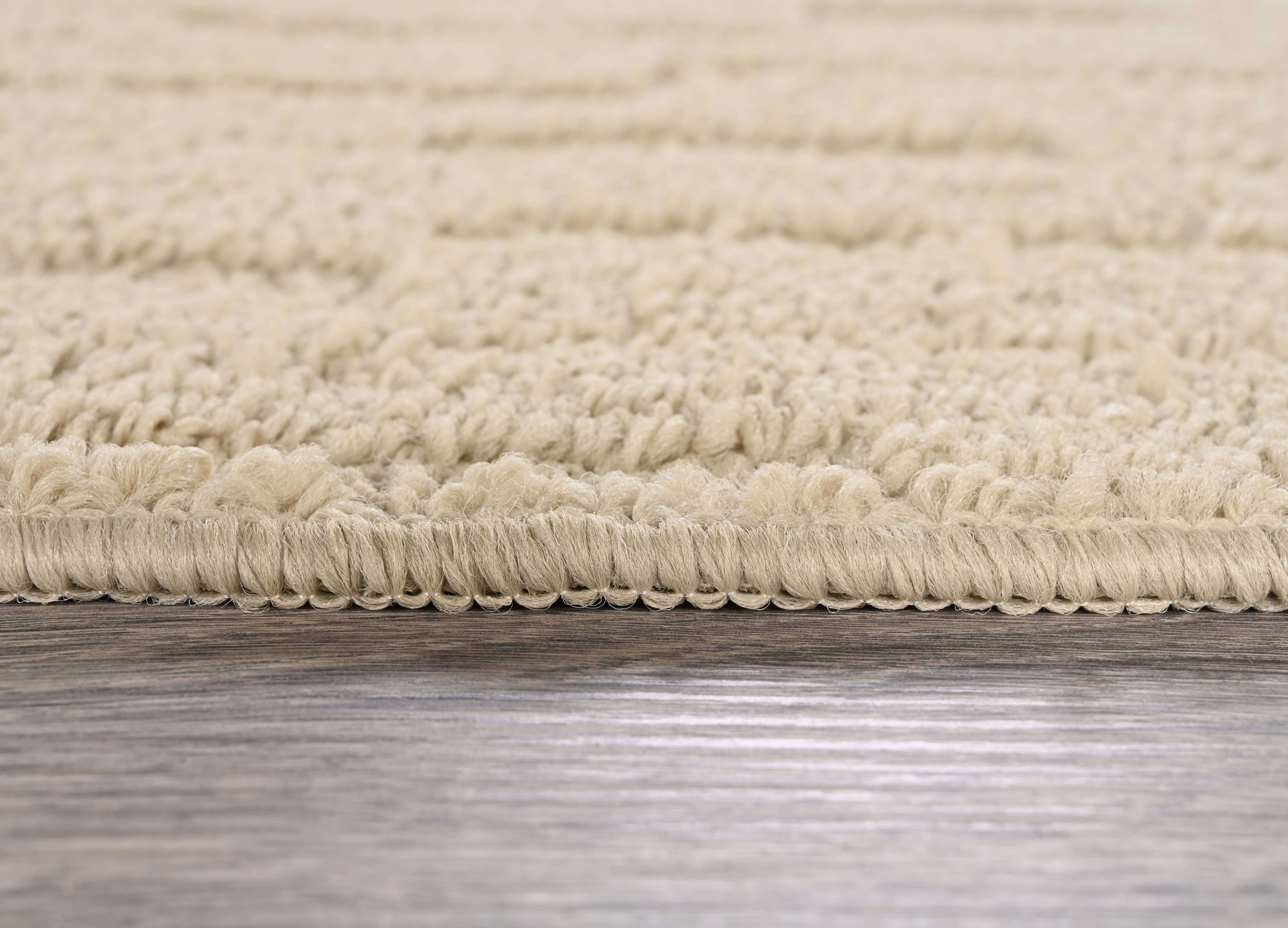 Garland Rug Brentwood Pixel Tan Indoor Area Rug, 6' x 9'