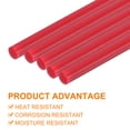 thumbnail image 3 of Uxcell 10Pcs Plastic Round Rod 3/25 inch Dia 20 inch Length Red (POM) Polyoxymethylene Rods Engineering Plastic Round Bars(3mm), 3 of 7