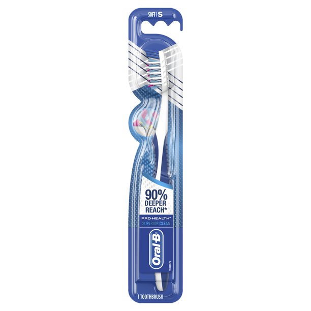 OralB CrossAction Deep Reach Manual Toothbrush, Soft, 1 count