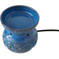 thumbnail image 4 of Hosley Blue Ceramic Electric Warmer & Hosley Caribbean Breeze Scented Warming Oils Box Ideal Gift for Wedding Special Occasions Spa Aromatherapy Reiki Meditation Settings and Home Office, 4 of 6