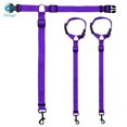 thumbnail image 2 of Deago 2 Pcs Dog Cat Safety Car Seat Belt Strap Headrest Restraint Adjustable Nylon Dog Leashes Vehicle Seatbelts Harness, 2 of 8