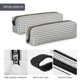 thumbnail image 5 of Ratiio Airplane Pattern Leather Pencil Case, Pencil Pouch with Durable Zipper, Compact and Stylish Organizer for Stationery, Art Supplies, Travel Essentials, 5 of 8