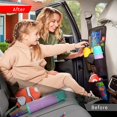 thumbnail image 3 of Organizador de asientos de coche Helteko Ultra Version Kids Black, paquete de 2, 3 of 7