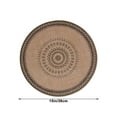 thumbnail image 3 of KTTECTOA Jute Placemats Round Restaurant Decorative Mat Mat Bowl Mat Non Slip Mat Clearance Gifts Canada Days Fall Decorations for Home Kitchen Decor, 3 of 6