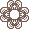 thumbnail image 1 of Ekena Millwork CMPP22COSCO Cohen Architectural Grade PVC Pierced, Copper Urethane Ceiling Medallions 22"OD x 7 1/2"ID x 3/4"P, 1 of 4