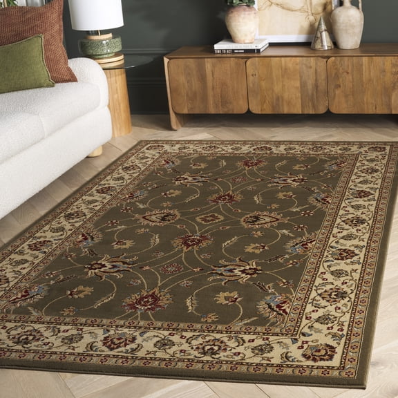 Safavieh Lyndhurst Miah Floral Area Rug, Green/Ivory, 4' x 6'