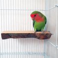 thumbnail image 2 of ruzhgo 2PCS Wooden Bird Perch Stand Parrot Platform Hanging Perch Toy Bird Cage Accessories, 2 of 6