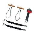 thumbnail image 2 of DimyFew Pull Up Grips Latex Elastic Cords Workout Grips Door Anchor Resistance Bands for 4 Elastic Cords, 2 of 8