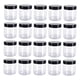thumbnail image 1 of Tarro para mascotas con tapa redonda apilable, reutilizable, ligero, transparente, latas de cocina para 20 piezas 300ml, 1 of 9
