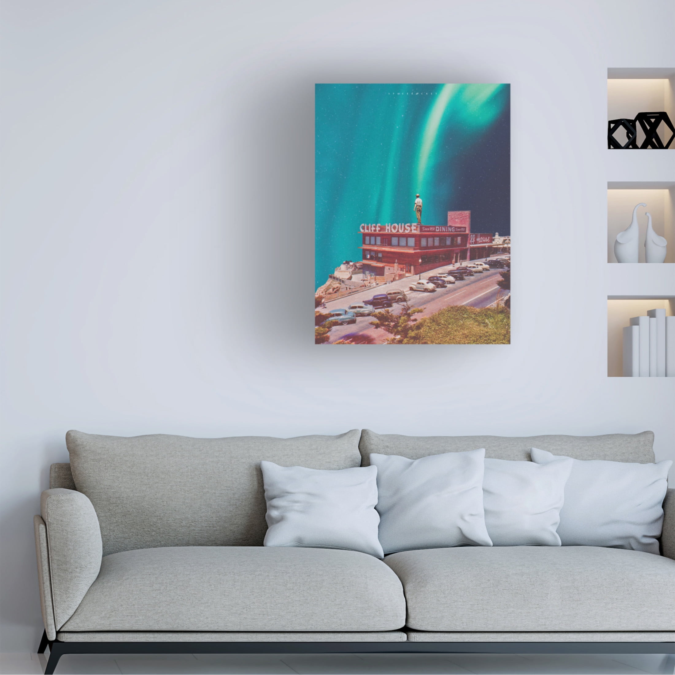 Trademark Fine Art spacerocket art 270 Canvas Wall Art