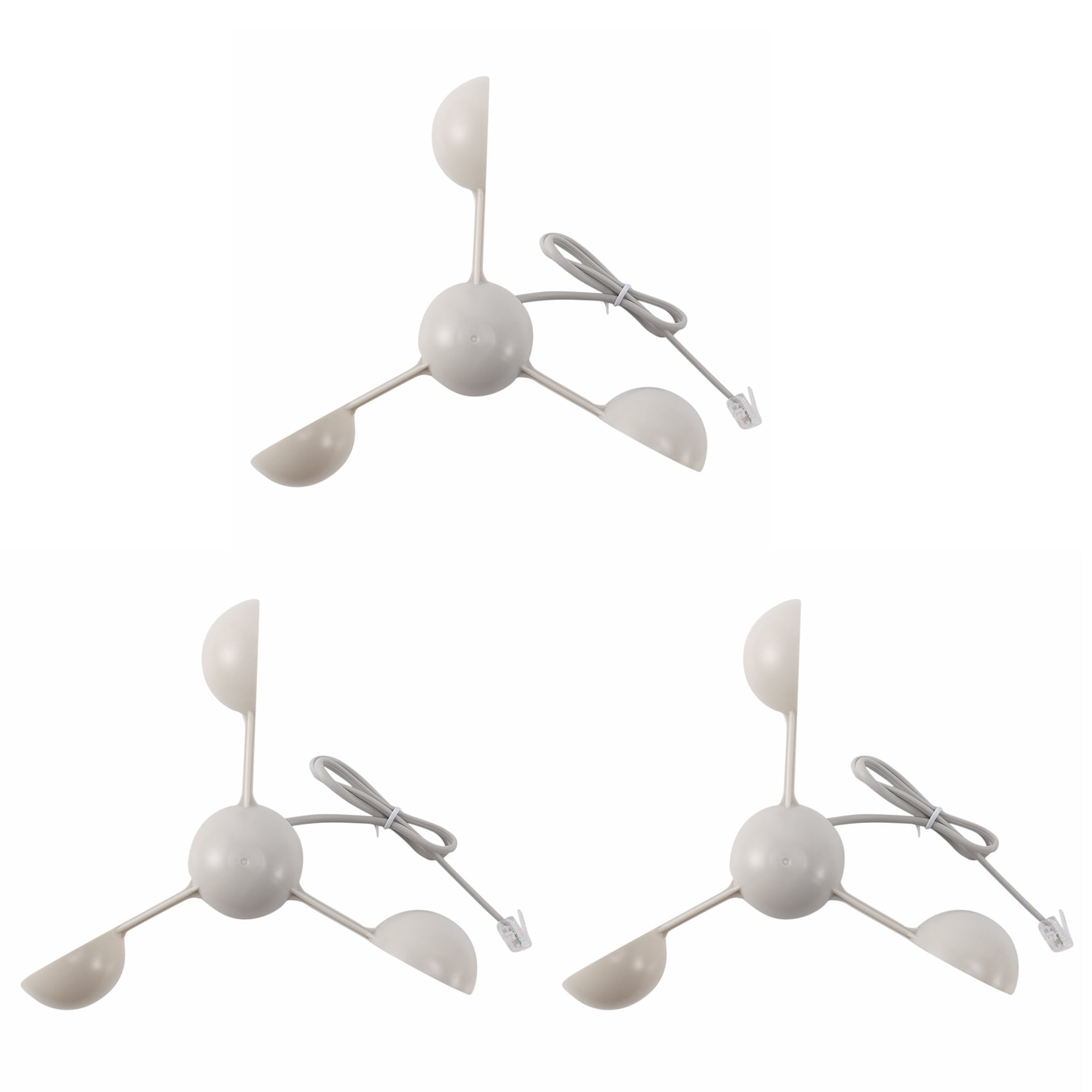 3X WHSPWS01 Anemometer Wind Speed Measuring Instrument Speed Sensor