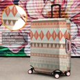 thumbnail image 4 of Soft Colored Geometric Pattern Luggage Cover Fashion Suitcase Cover Baggage Covers Fit 25-28 Inch Luggage (Go Travel), 4 of 5