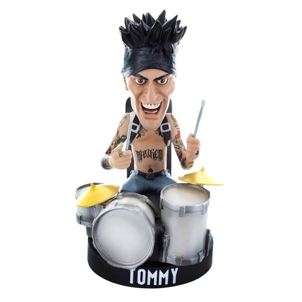 Estatua de muñeco Locoape Motley Crue Tommy Lee, 20 cm, resina