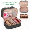 thumbnail image 4 of Organizador de esmaltes de uñas BAFASO con capacidad para 40 botellas con lámpara de uñas, 4 of 7