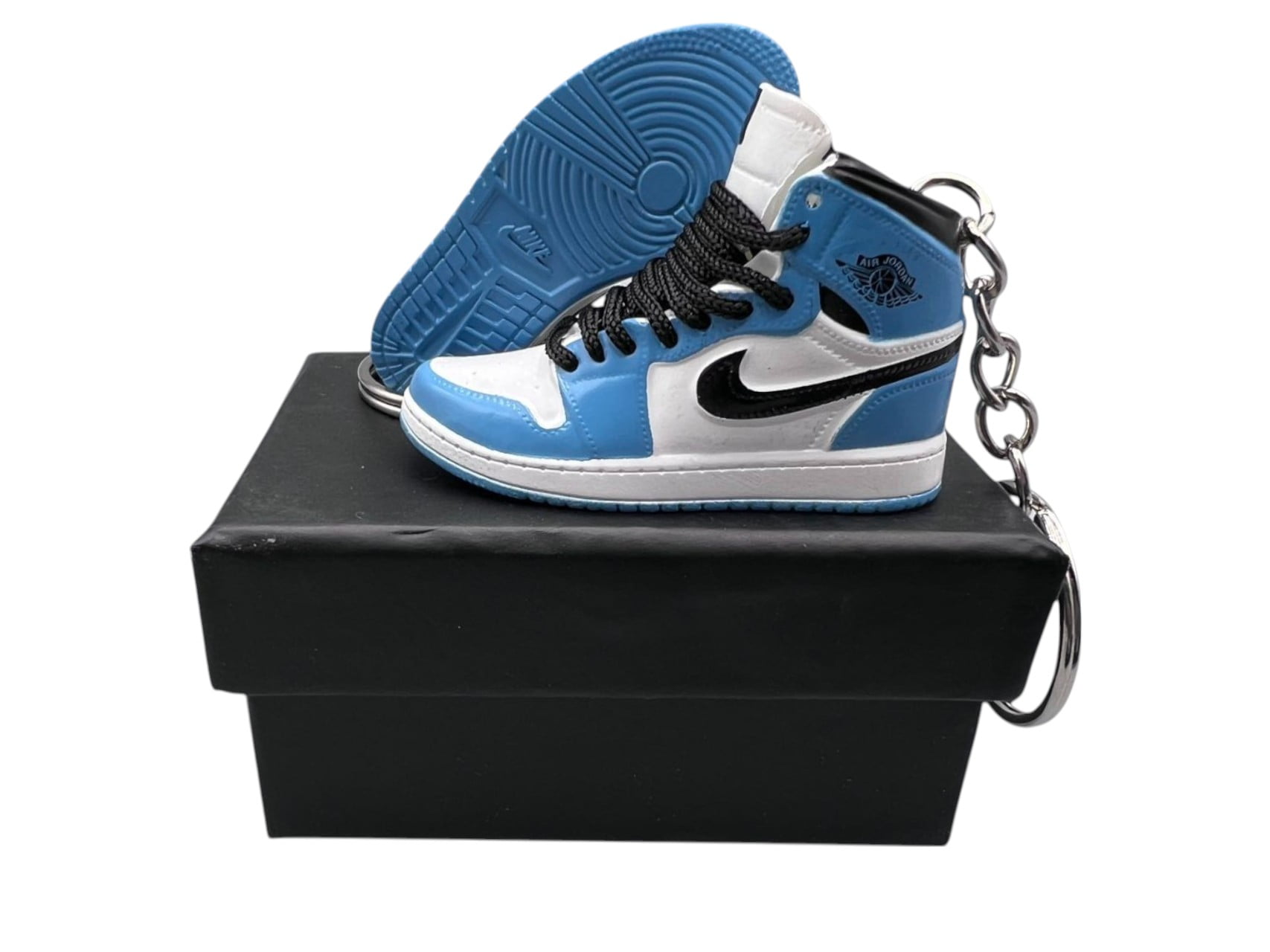 Nike Jordan Mini Shoe Keychain by DSK GLOBAL - Rubber Black